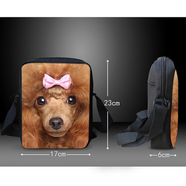 Dog messenger bag sale