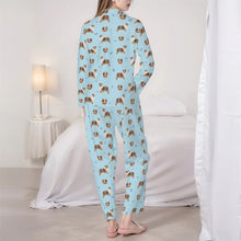 Load image into Gallery viewer, Australian Shepherd Pajamas for Women - XL Available - Yes I Love Red Merle Australian Shepherds-Pajamas-Apparel,Australian Shepherd,Dog Mom Gifts,Pajamas-4