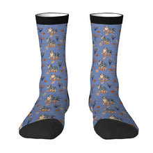 Load image into Gallery viewer, Australian Shepherd Socks - Flower Garden Australian Shepherd-Accessories-Accessories,Australian Shepherd,Dog Dad Gifts,Socks-5