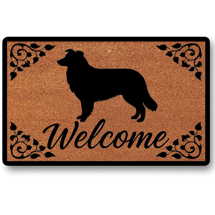 Warm Australian Shepherd Welcome Door Mat-Home Decor-Australian Shepherd,Doormat,Home Decor-1