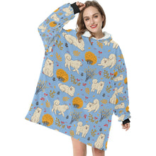 Load image into Gallery viewer, Autumn Bliss Fluffy Eskimos Blanket Hoodie-14