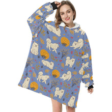 Load image into Gallery viewer, Autumn Bliss Fluffy Eskimos Blanket Hoodie-19