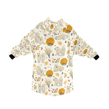 Load image into Gallery viewer, Autumn Bliss Fluffy Eskimos Blanket Hoodie-3