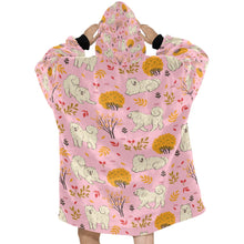 Load image into Gallery viewer, Autumn Bliss Fluffy Eskimos Blanket Hoodie-7