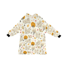 Load image into Gallery viewer, Autumn Bliss Fluffy Eskimos Blanket Hoodie-Ivory14-ONE SIZE-1