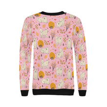 Load image into Gallery viewer, Autumn Bliss Fluffy Eskimos Sweatshirt for Women-Apparel-American Eskimo Dog, Apparel, Dog Mom Gifts, Sweatshirt-15