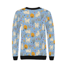 Load image into Gallery viewer, Autumn Bliss Fluffy Eskimos Sweatshirt for Women-Apparel-American Eskimo Dog, Apparel, Dog Mom Gifts, Sweatshirt-19
