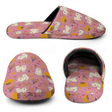 Load image into Gallery viewer, Autumn Bliss Fluffy Eskimos Women's Cotton Mop Slippers-12