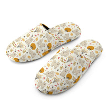 Load image into Gallery viewer, Autumn Bliss Fluffy Eskimos Women's Cotton Mop Slippers-2