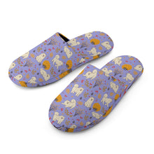 Load image into Gallery viewer, Autumn Bliss Fluffy Eskimos Women's Cotton Mop Slippers-31
