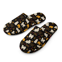 Load image into Gallery viewer, Autumn Bliss Fluffy Eskimos Women's Cotton Mop Slippers-41
