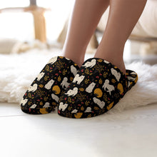 Load image into Gallery viewer, Autumn Bliss Fluffy Eskimos Women's Cotton Mop Slippers-43