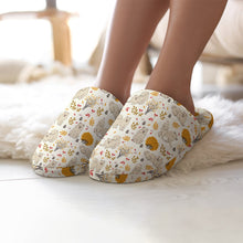 Load image into Gallery viewer, Autumn Bliss Fluffy Eskimos Women's Cotton Mop Slippers-4