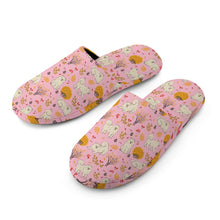 Load image into Gallery viewer, Autumn Bliss Fluffy Eskimos Women's Cotton Mop Slippers-5