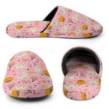 Load image into Gallery viewer, Autumn Bliss Fluffy Eskimos Women's Cotton Mop Slippers-6