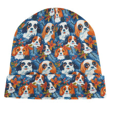 Load image into Gallery viewer, Autumn’s Adornment King Charles Spaniels Warm Christmas Beanie-Accessories-Accessories, Cavalier King Charles Spaniel, Christmas, Dog Mom Gifts, Hats-ONE SIZE-5