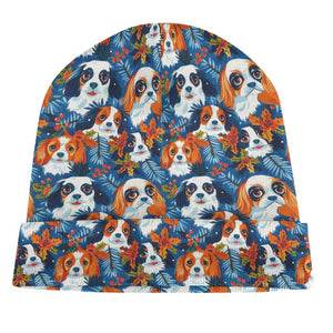 Autumn’s Adornment King Charles Spaniels Warm Christmas Beanie-Accessories-Accessories, Cavalier King Charles Spaniel, Christmas, Dog Mom Gifts, Hats-ONE SIZE-5