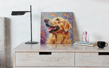 Load image into Gallery viewer, Autumn&#39;s Embrace Golden Retriever Framed Wall Art Poster-Art-Dog Art, Golden Retriever, Home Decor, Poster-2