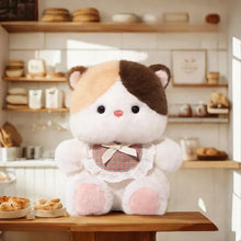 Load image into Gallery viewer, Baby Bib Calico Cat and Friends Soft Animal Plush Toys-5