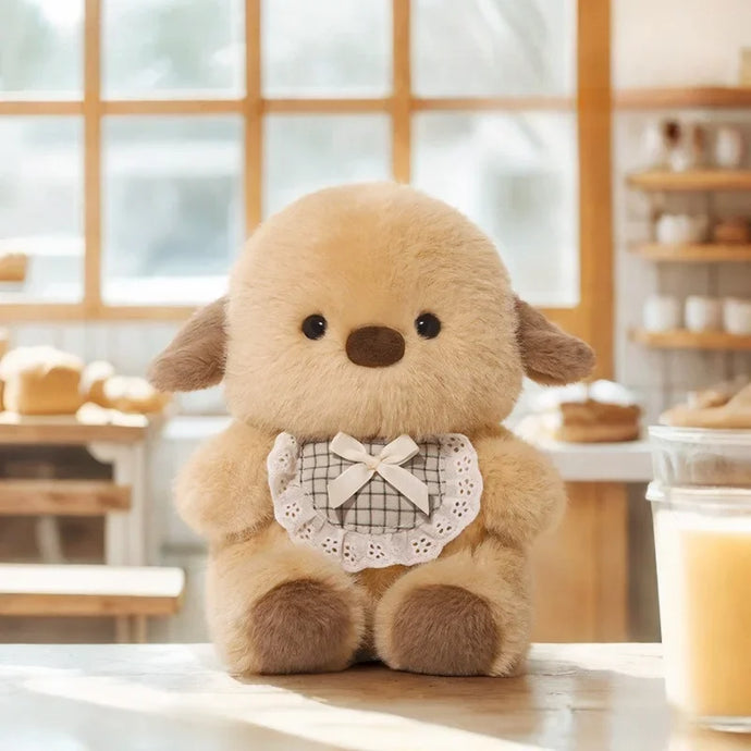 Baby Bib Labrador and Friends Soft Animal Plush Toys-2