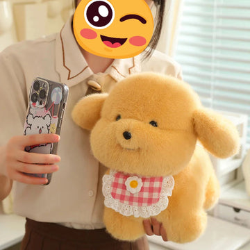 Baby Bib Yellow Labrador Stuffed Animal Plush Toys 360x