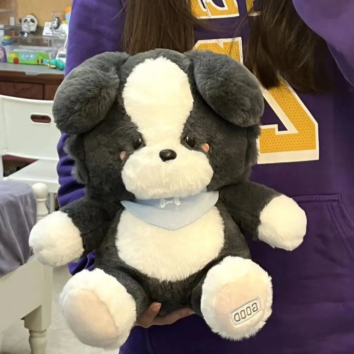 Baby Cheeks Border Collie Teddy Bear Plush Toy-6