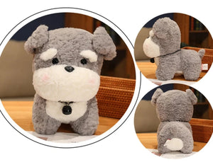 Baby Face Schnauzer Stuffed Animal Plush Toys-Stuffed Animals-Schnauzer, Stuffed Animal-13