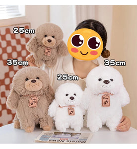 Baby Face Sitting Doodle Stuffed Animal Plush Toys-Stuffed Animals-Doodle, Home Decor, Stuffed Animal, Toy Poodle-10