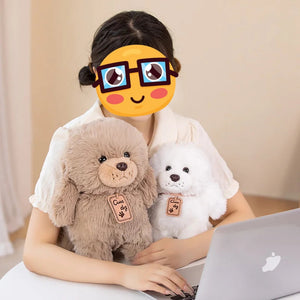 Baby Face Sitting Doodle Stuffed Animal Plush Toys-Stuffed Animals-Doodle, Home Decor, Stuffed Animal, Toy Poodle-9