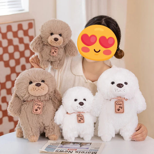 Baby Face Sitting Doodle Stuffed Animal Plush Toys-Stuffed Animals-Doodle, Home Decor, Stuffed Animal, Toy Poodle-12