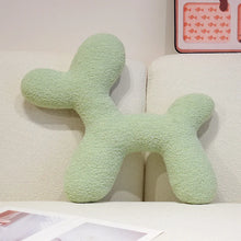 Load image into Gallery viewer, Balloon Dog Poodles Plush Throw Pillows-Home Decor,Pillows,Stuffed Animal-green-40x50cm-16