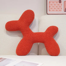 Load image into Gallery viewer, Balloon Dog Poodles Plush Throw Pillows-Home Decor,Pillows,Stuffed Animal-red-40x50cm-23