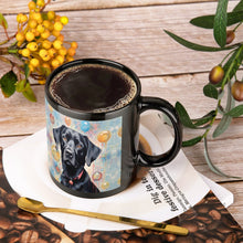 Load image into Gallery viewer, Balloon Dreams Black Labrador Coffee Mug-3