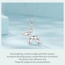 Load image into Gallery viewer, Balloon Poodle Love Silver Pendant and Necklace-Dog Themed Jewellery-Jewellery, Necklace, Poodle-11