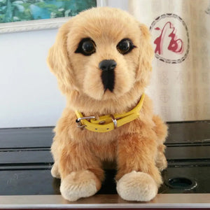 Bark, Nod and Wag Copper Husky Interactive Dog Stuffed Animal-Stuffed Animals-Siberian Husky, Stuffed Animal-B-1