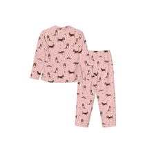 Load image into Gallery viewer, Basset Hound Pajamas for Women - XL Available - Yes I Love Tri Color Basset Hounds-Pajamas-Apparel,Basset Hound,Dog Mom Gifts,Pajamas-10