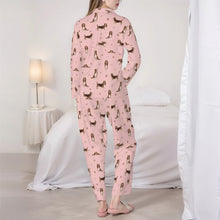 Load image into Gallery viewer, Basset Hound Pajamas for Women - XL Available - Yes I Love Tri Color Basset Hounds-Pajamas-Apparel,Basset Hound,Dog Mom Gifts,Pajamas-5