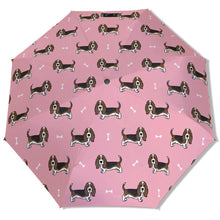 Load image into Gallery viewer, Basset Hound Parade Umbrella-Daily Accessories-21