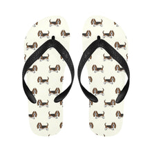 Load image into Gallery viewer, Basset Hound Parade Unisex Slippers - 7 Gradients-26