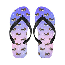 Load image into Gallery viewer, Basset Hound Parade Unisex Slippers - 7 Gradients-6