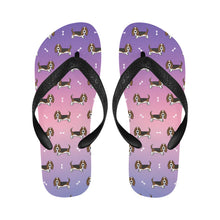Load image into Gallery viewer, Basset Hound Parade Unisex Slippers - 7 Gradients-7