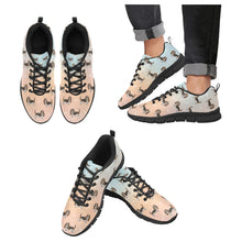 Load image into Gallery viewer, Basset Hound Parade Women's Breathable Sneakers-Footwear-Basset Hound,Dog Mom Gifts,Shoes-CornflowerBlue7-US13-18