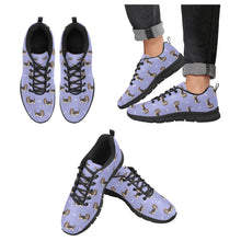 Load image into Gallery viewer, Basset Hound Parade Women&#39;s Breathable Sneakers-CornflowerBlue_1-US13-37