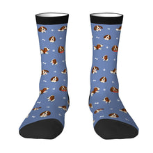 Load image into Gallery viewer, Basset Hound Socks - Playful Basset Hound Love-Accessories-Accessories,Basset Hound,Dog Dad Gifts,Socks-5
