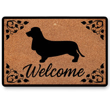 Load image into Gallery viewer, Warm Basset Hound Welcome Door Mat-Home Decor-Basset Hound,Doormat,Home Decor-6