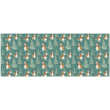 Load image into Gallery viewer, Basset Hounds Christmas Bounds Gift Wrapping Paper - 2 Rolls-Christmas Ornament-Basset Hound,Christmas,Wrapping Paper-3