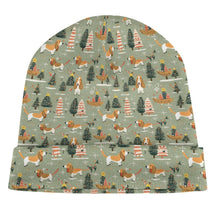 Load image into Gallery viewer, Basset Hounds Christmas Holiday Warm Christmas Beanie-Accessories-Accessories, Basset Hound, Christmas, Dog Mom Gifts, Hats-ONE SIZE-5