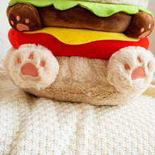 Load image into Gallery viewer, Beagle Burger Love Stuffed Animal Plush Toys-Stuffed Animals-Beagle, Home Decor, Stuffed Animal-15