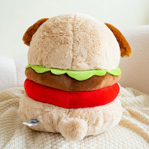 Beagle Burger Love Stuffed Animal Plush Toys-Stuffed Animals-Beagle, Home Decor, Stuffed Animal-2