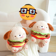 Load image into Gallery viewer, Beagle Burger Love Stuffed Animal Plush Toys-Stuffed Animals-Beagle, Home Decor, Stuffed Animal-5